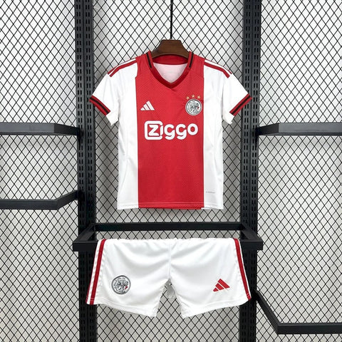 Kids Ajax Jersey 25/26 Home Football Kit Soccer Jersey