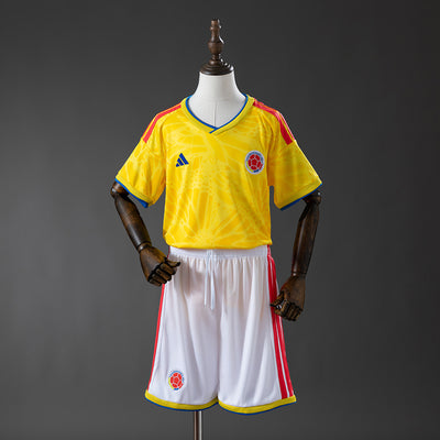 Kinder Kolumbien Trikot Fußballtrikot WM 2026