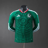 Player Version Mexico Home Jersey 2026 World Cup Football Kit Long Sleeves PalmSportss