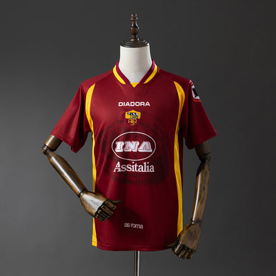 Rom Trikot 1997-98 Heim Retro Fußballtrikot