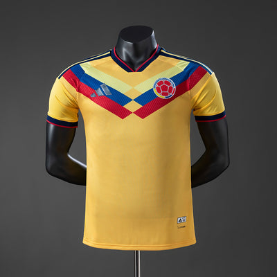 Spielerversion Kolumbien Trikot 2026 Weltmeisterschaft Sondertrikot Fußballtrikot
