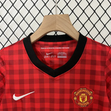 Retro Kids Manchester United Home Jersey 12/13 - PalmSportss