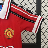 Retro Kids Manchester United Home Jersey 98/99 - PalmSportss