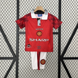 Retro Kids Manchester United Home Jersey 96/97 - PalmSportss