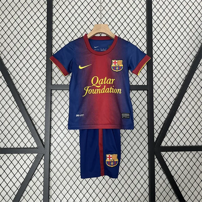 Retro Kids Barcelona Home Jersey 12/13