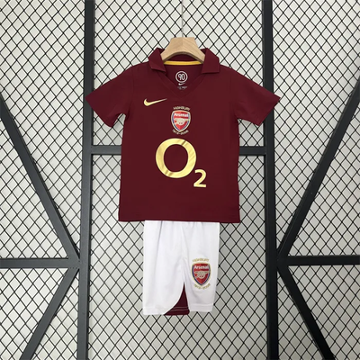 Retro Kids Arsenal Home Jersey 05/06
