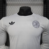 long sleeves player version germany jersey 25/26 white football kit soccer jersey - PalmSportss