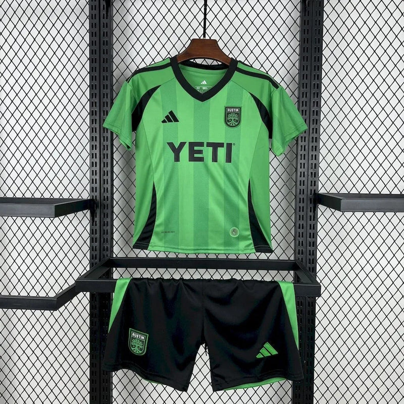 kids austin jersey 25/26 home football kit soccer jersey