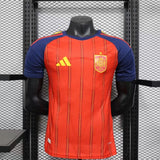 Player Version Spain Jersey 2026 World Cup Home Football Kit Soccer Jersey - PalmSportss