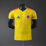 Player Version Colombia Jersey 2026 World Cup Home Football Kit Soccer Jersey - PalmSportss