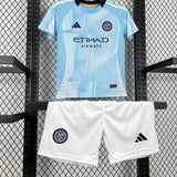 kids new york city jersey 25/26 home football kit soccer jersey - PalmSportss