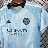 kids new york city jersey 25/26 home football kit soccer jersey - PalmSportss