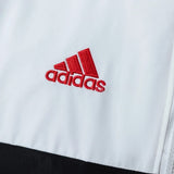 AC Milan Windbreaker 2025/26 White Football Kit - PalmSportss