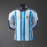Player Version Argentina Jersey 2026 World Cup Home Football Kit Long Sleeves - PalmSportss