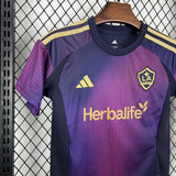 kids los angeles galaxy jersey 25/26 away football kit soccer jersey - PalmSportss