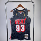 BAPE×M&N joint jersey: Heat black No. 93 - PalmSportss