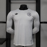 long sleeves player version germany jersey 25/26 white football kit soccer jersey - PalmSportss