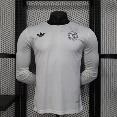 long sleeves player version germany jersey 25/26 white football kit soccer jersey