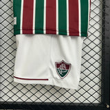 kids fluminense jersey 25/26 home football kit soccer jersey - PalmSportss