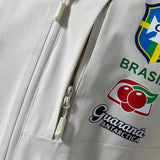 Brazil Windbreaker 2025/26 White Football Kit - PalmSportss