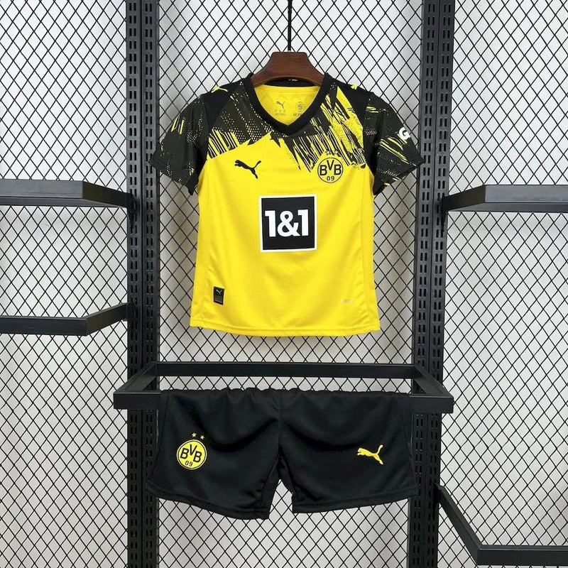 kids dortmund jersey 25/26 football kit soccer jersey