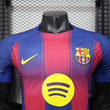 player version Barcelona home jersey 25/26 football kit soccer jersey - PalmSportss