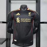 player version liverpool black jersey 25/26 football kit soccer jersey - PalmSportss